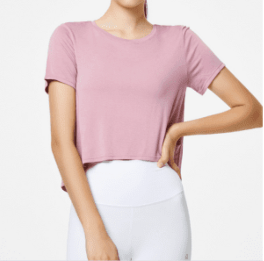 Mulawear Cozy Crop Short Sleeve Top | Women’s Activewear Australia