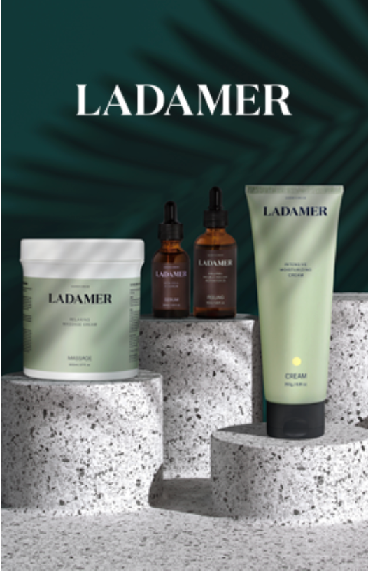 Ladamer Gold Cocoon High Frequency Cream 750ml | Radiance & Firming Professional Massage