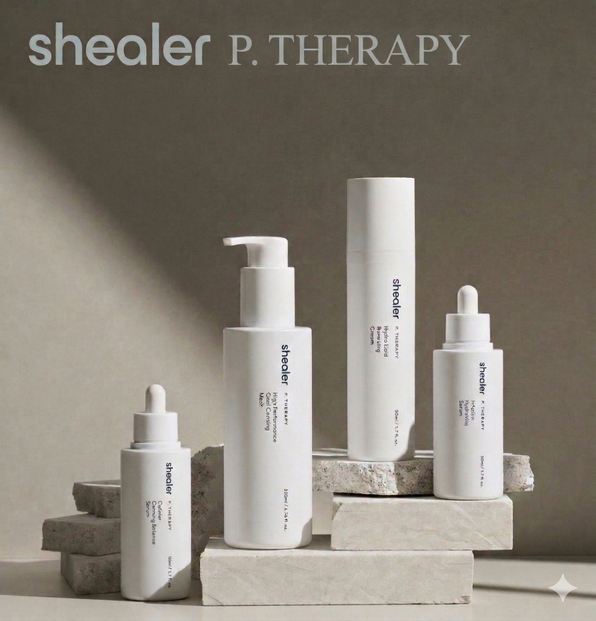 Shealer P.THERAPY | Professional Skin Balance & Recovery Collection