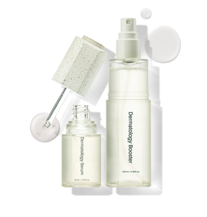 Incellderm Dermatology First Package – Two-step skincare set with booster and serum for deep rejuvenation
