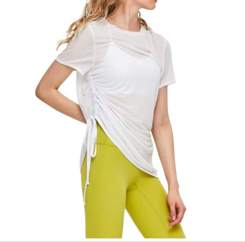 Mulawear Soft ten flow shirring short sleeve