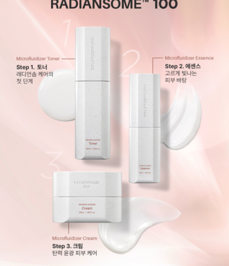 Incellderm Radiansome 100 3-Step Ritual Set