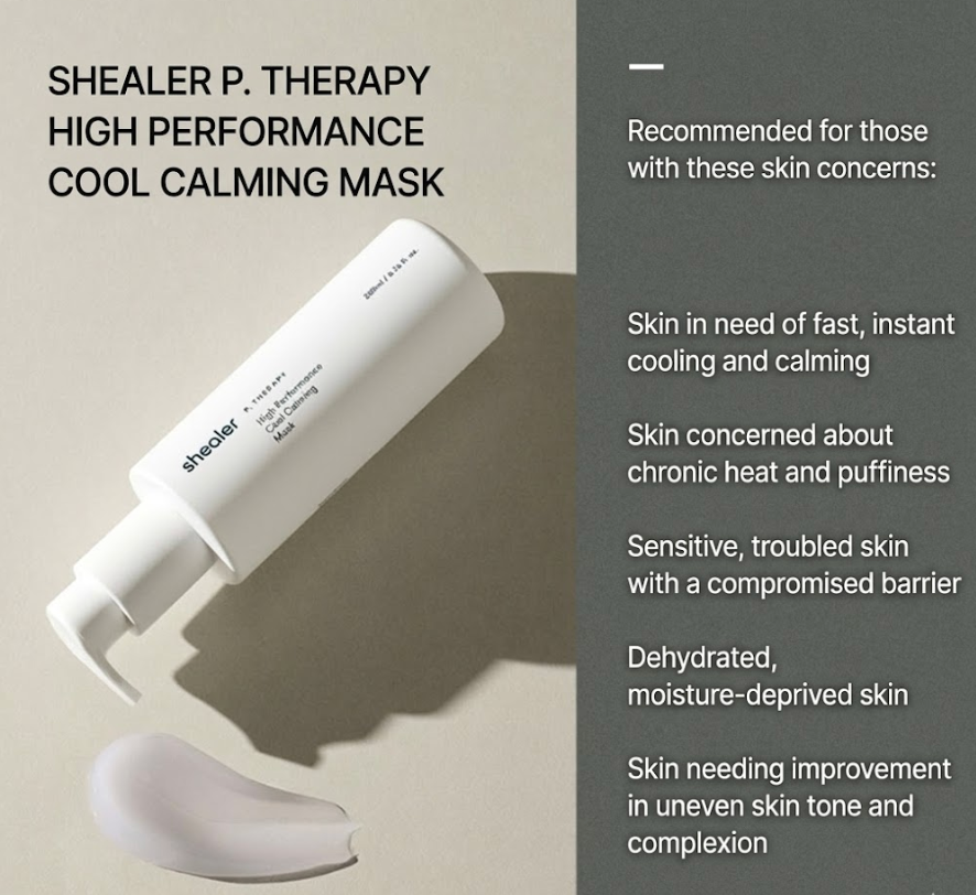 Shealer P. Therapy High Performance Cool Calming Mask